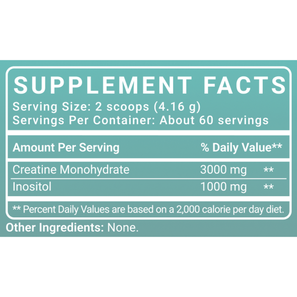 Creatine + Inositol - MD Logic Health®